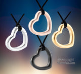 Hallow Heart Urn Cremation Necklace