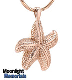 Starfish Cremation Beach Star Fish Urn Keepsake Ashes Memorial Necklace